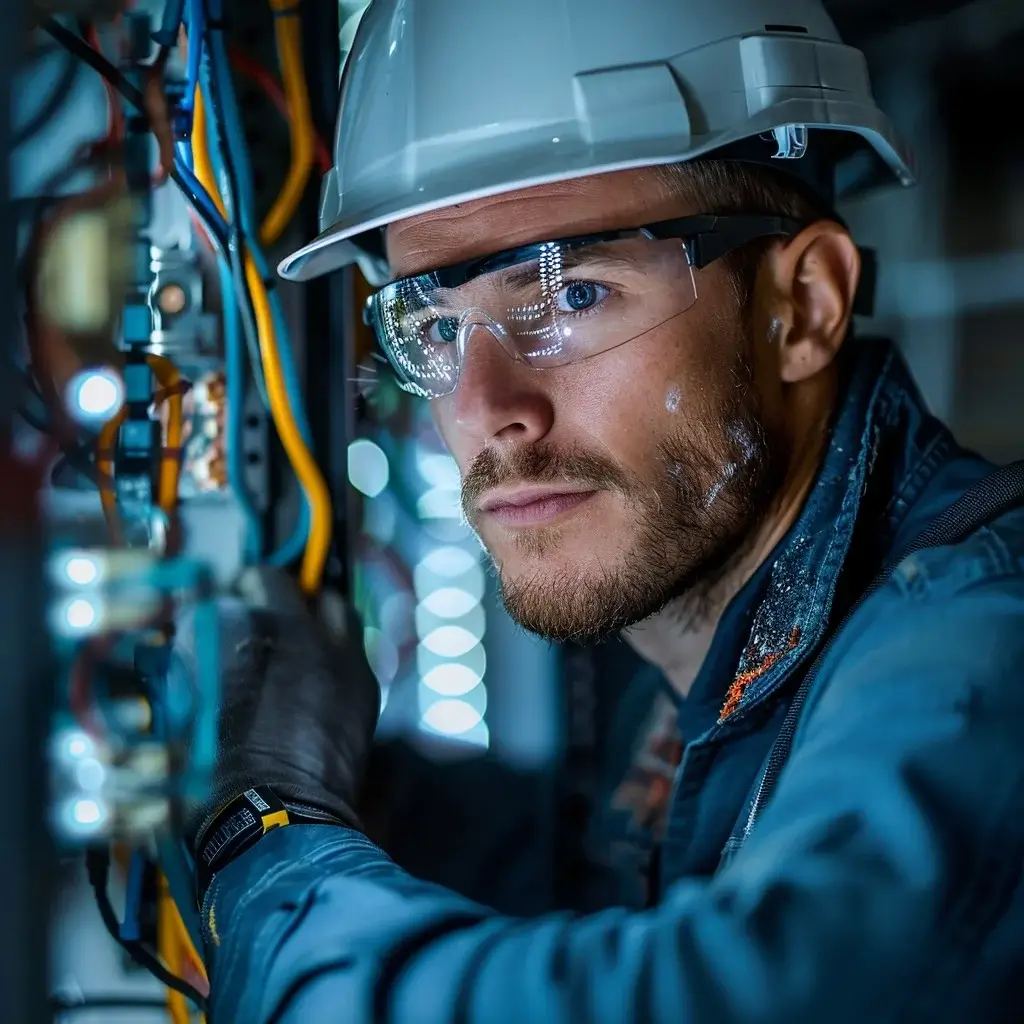 the electrician munich fixes the electricity